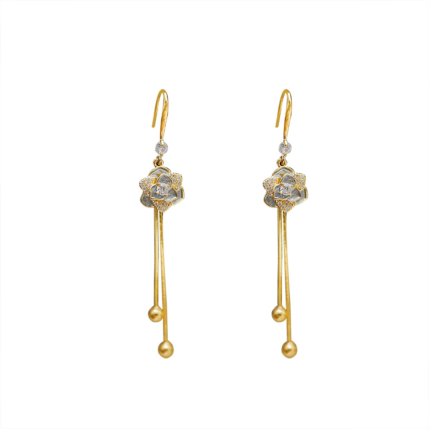 Blossom Tassel Earrings