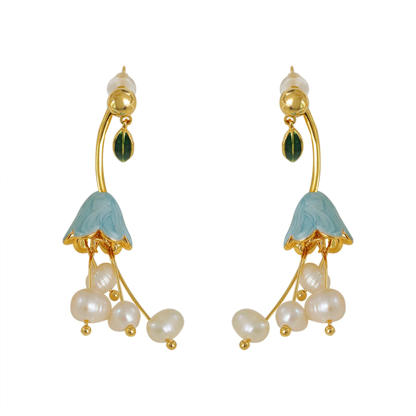Bluebell Flower Earrings