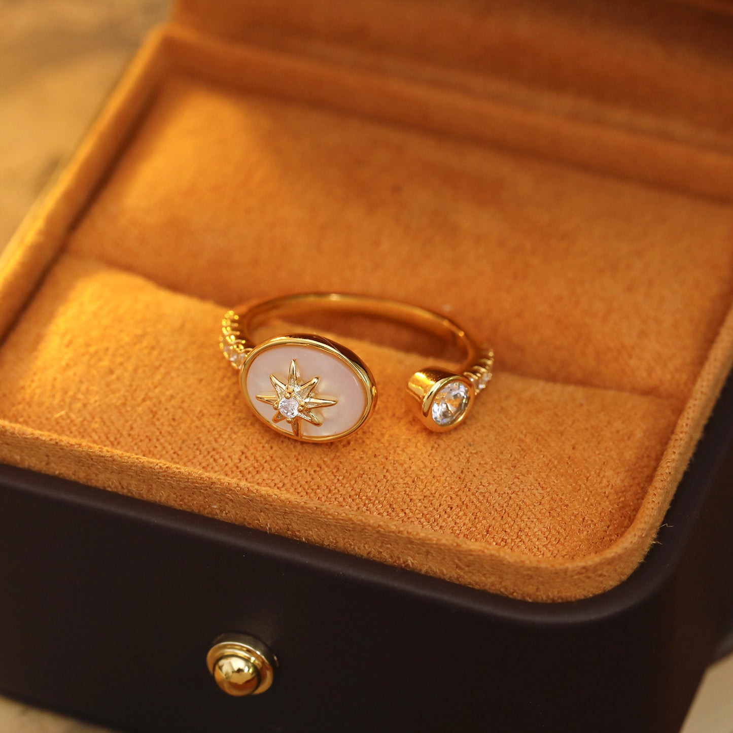 Celeste Starburst Ring