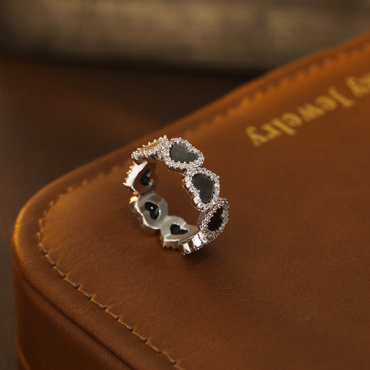 Black Heart Ring