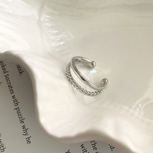Stacked Braided Ring