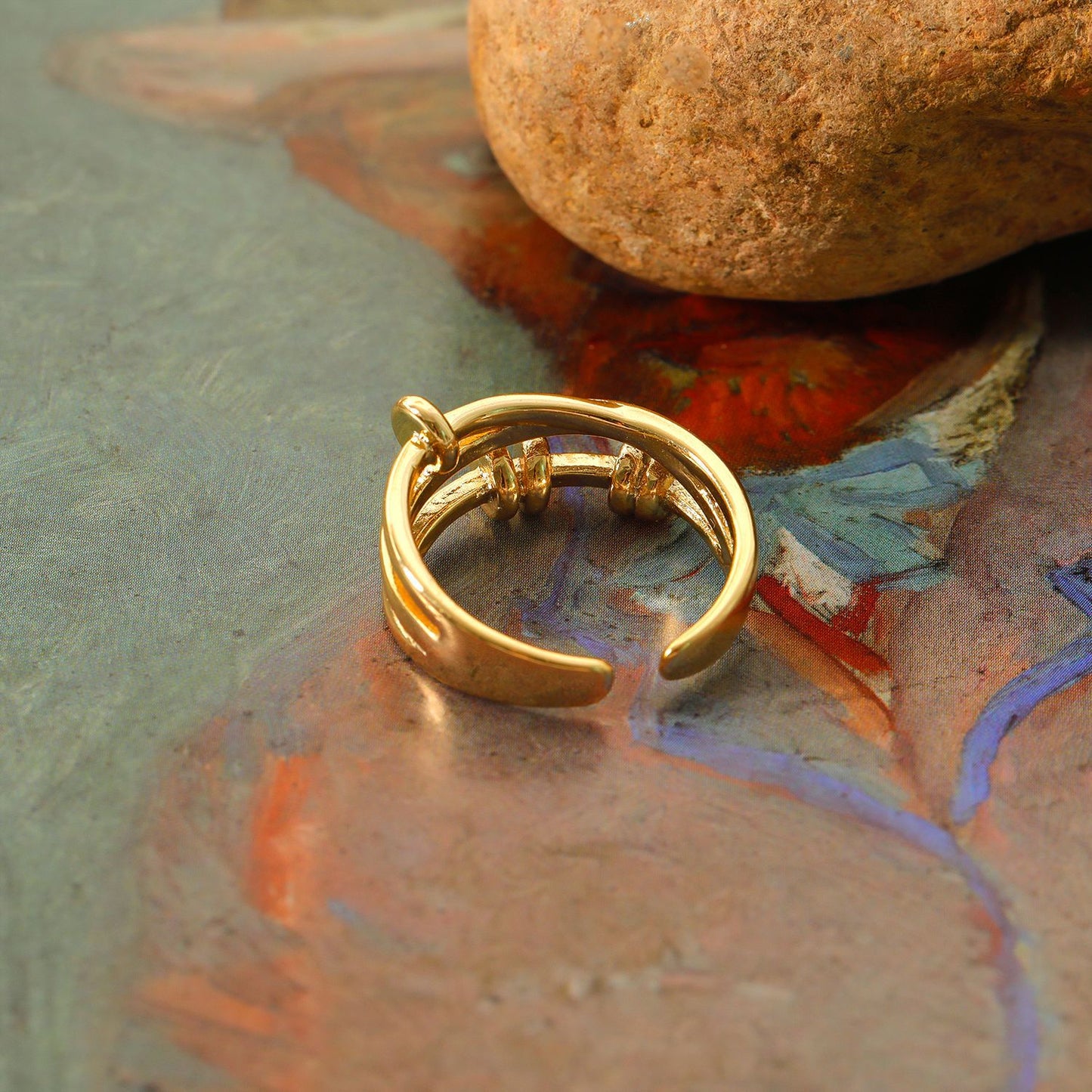 Metal Knot Ring