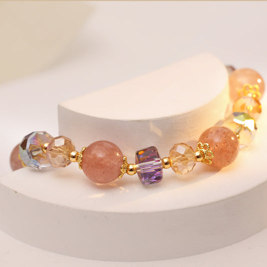 Strawberry Crystal Bracelet