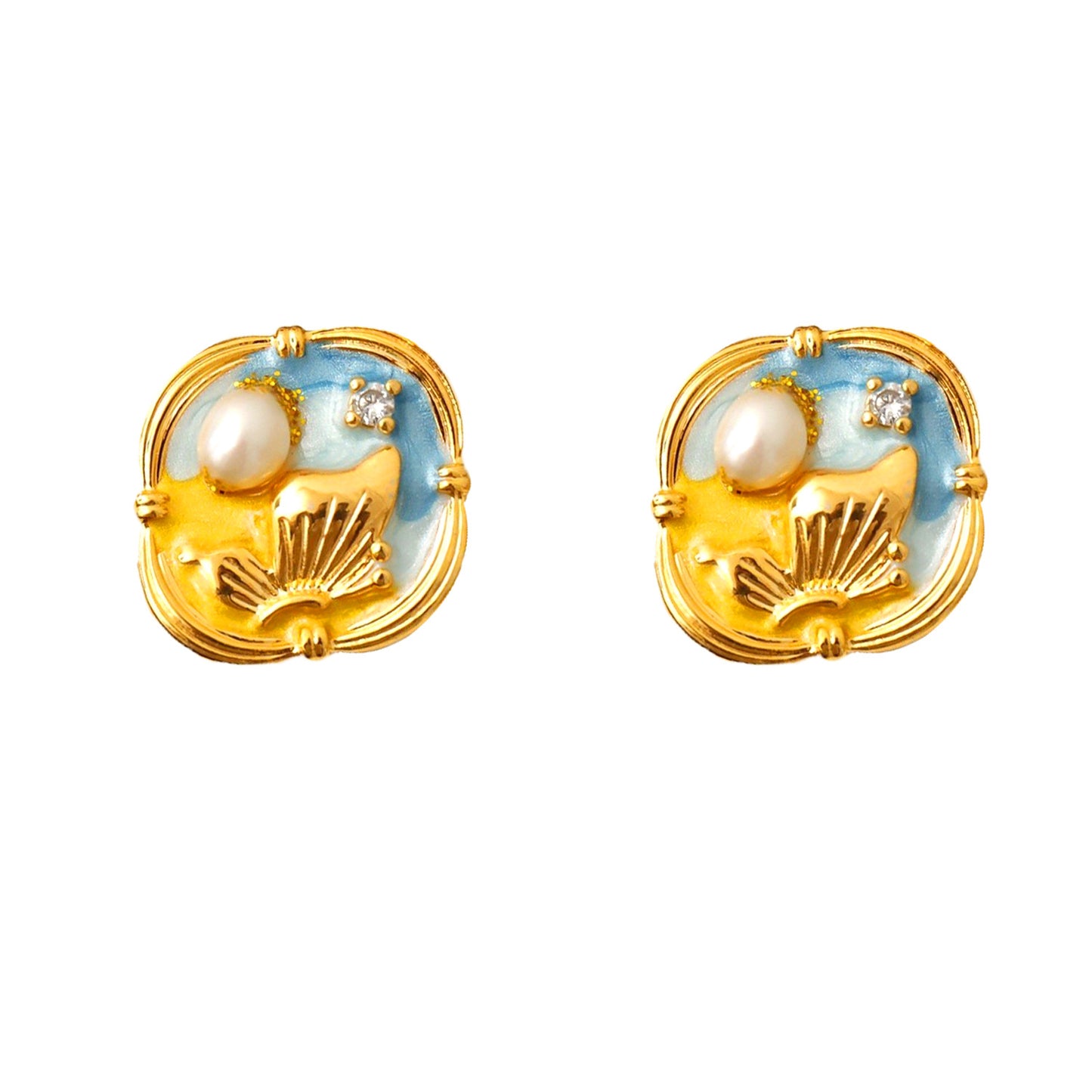 Monet Garden Studs