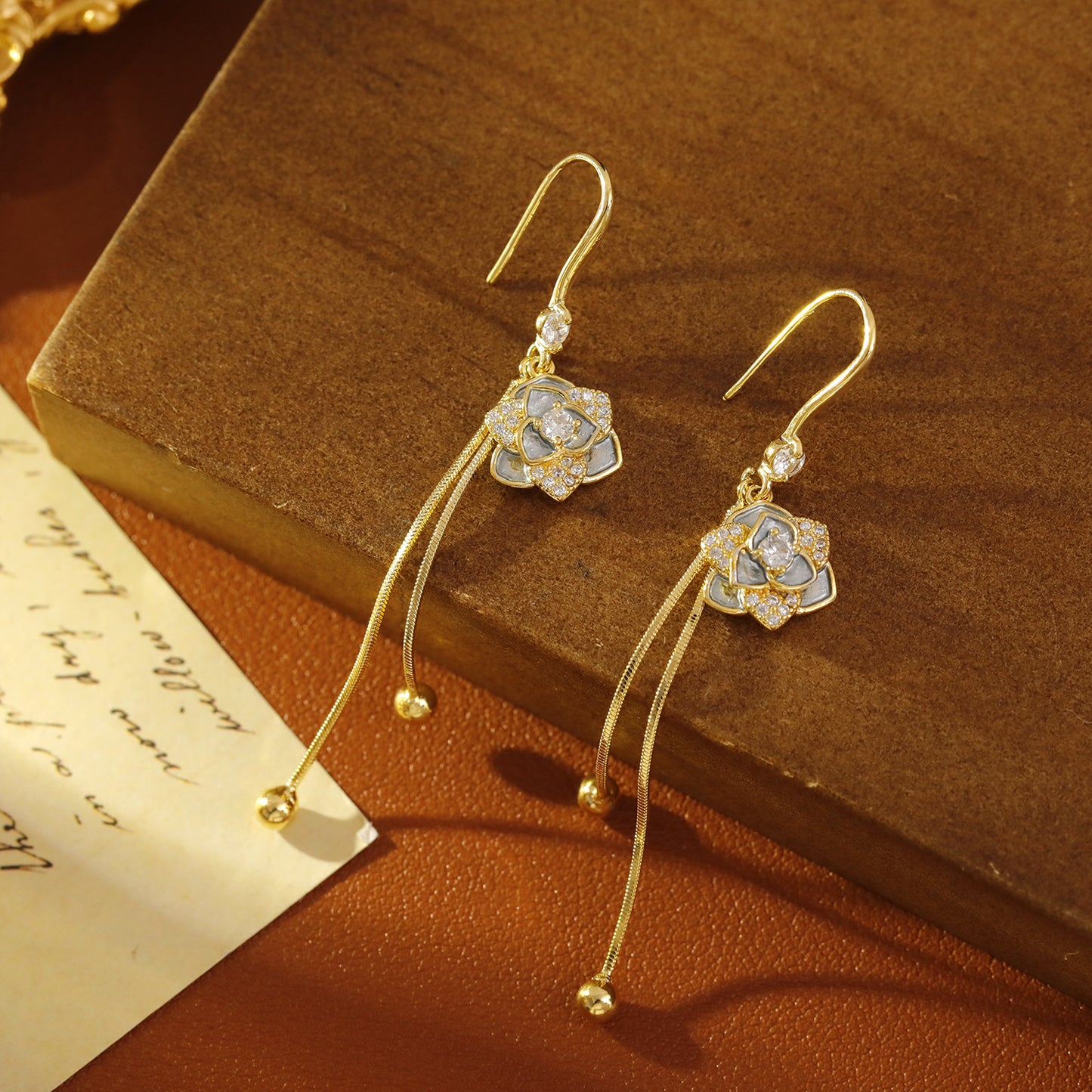 Blossom Tassel Earrings