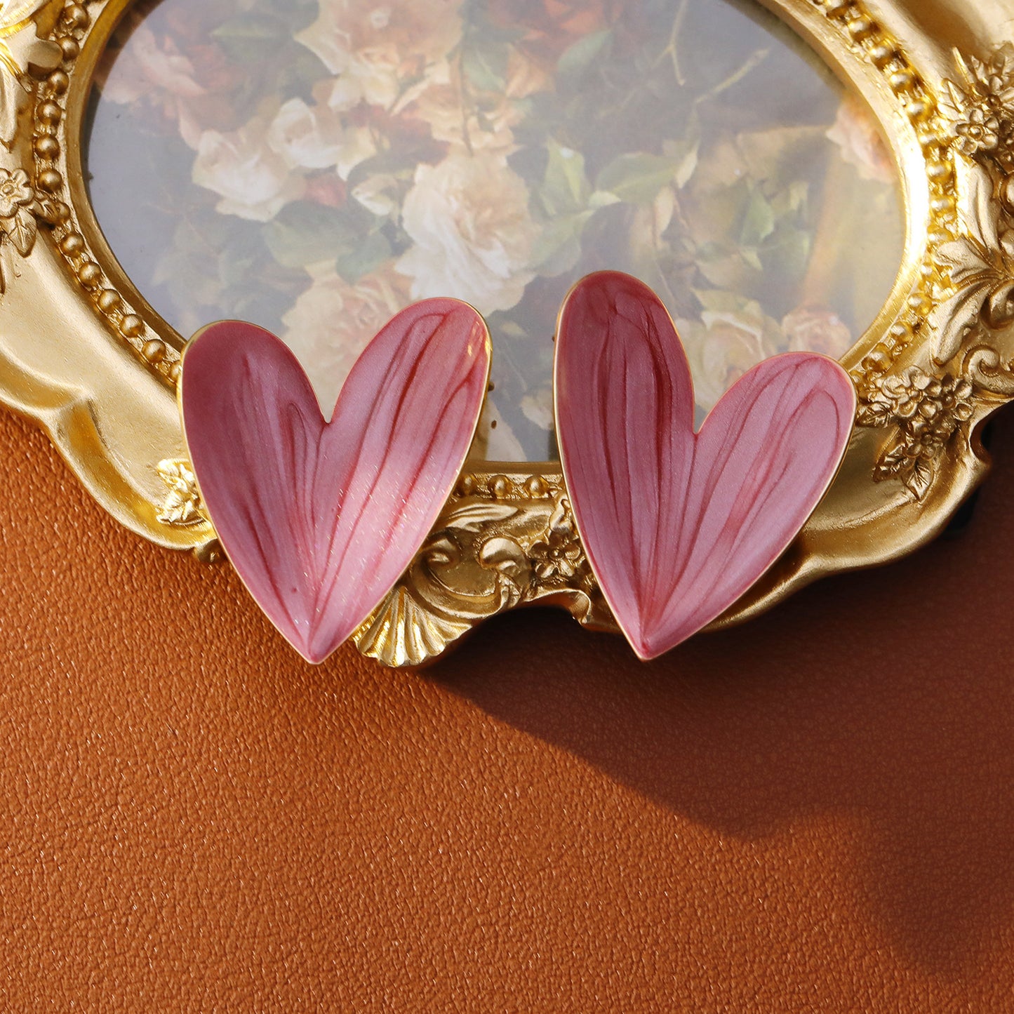 Morandi Heart Studs