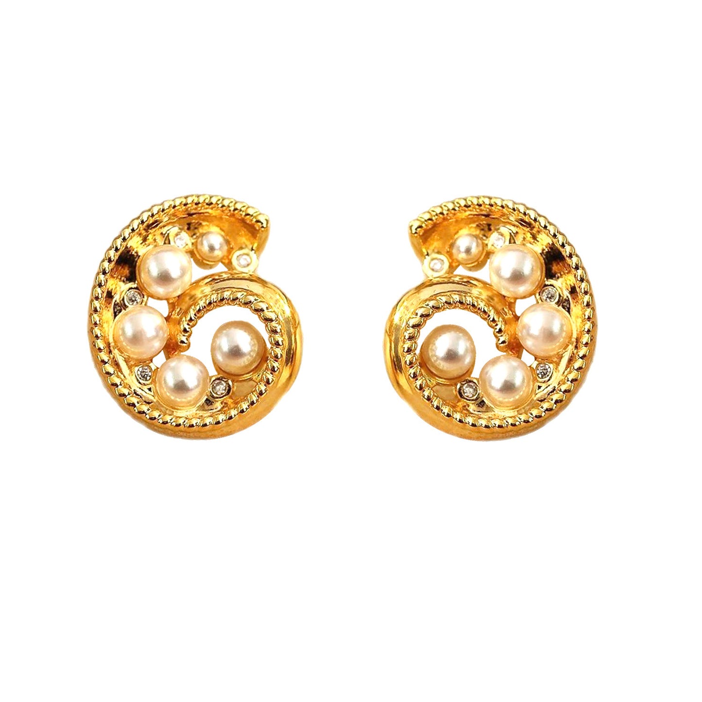 Golden Snail Studs