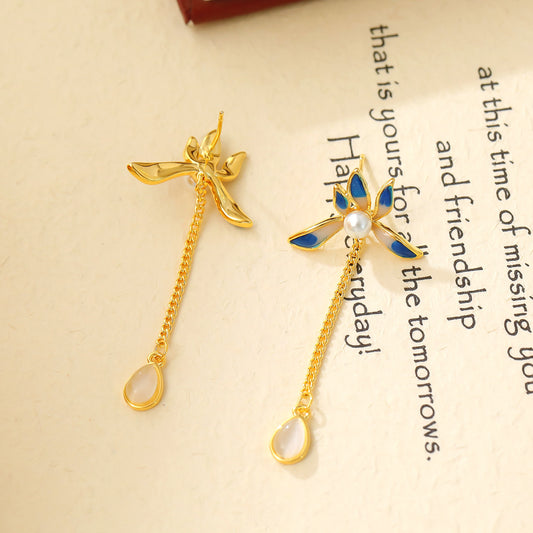Iris Drop Earrings