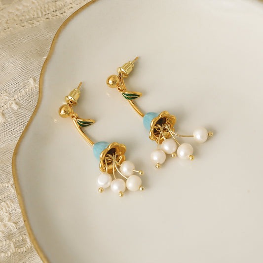 Bluebell Flower Earrings