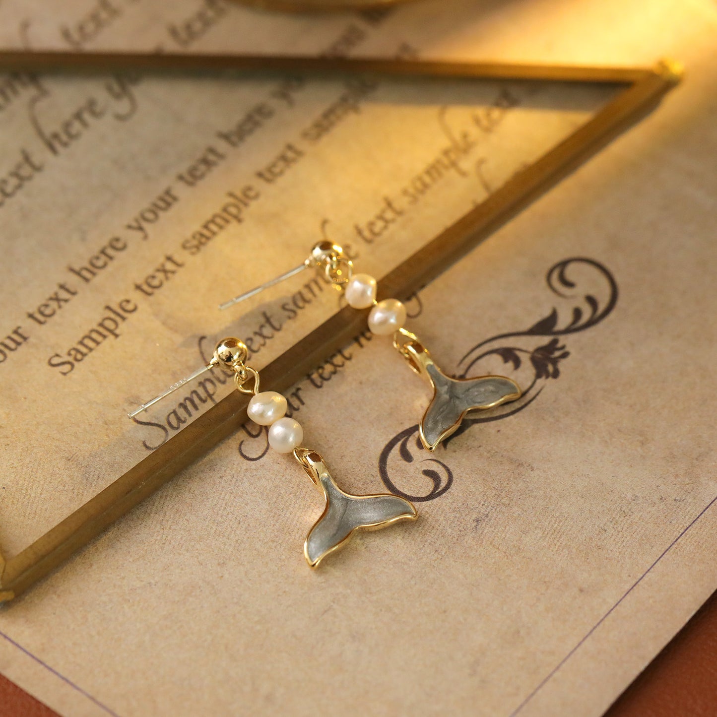 Mermaid Tail Earrings