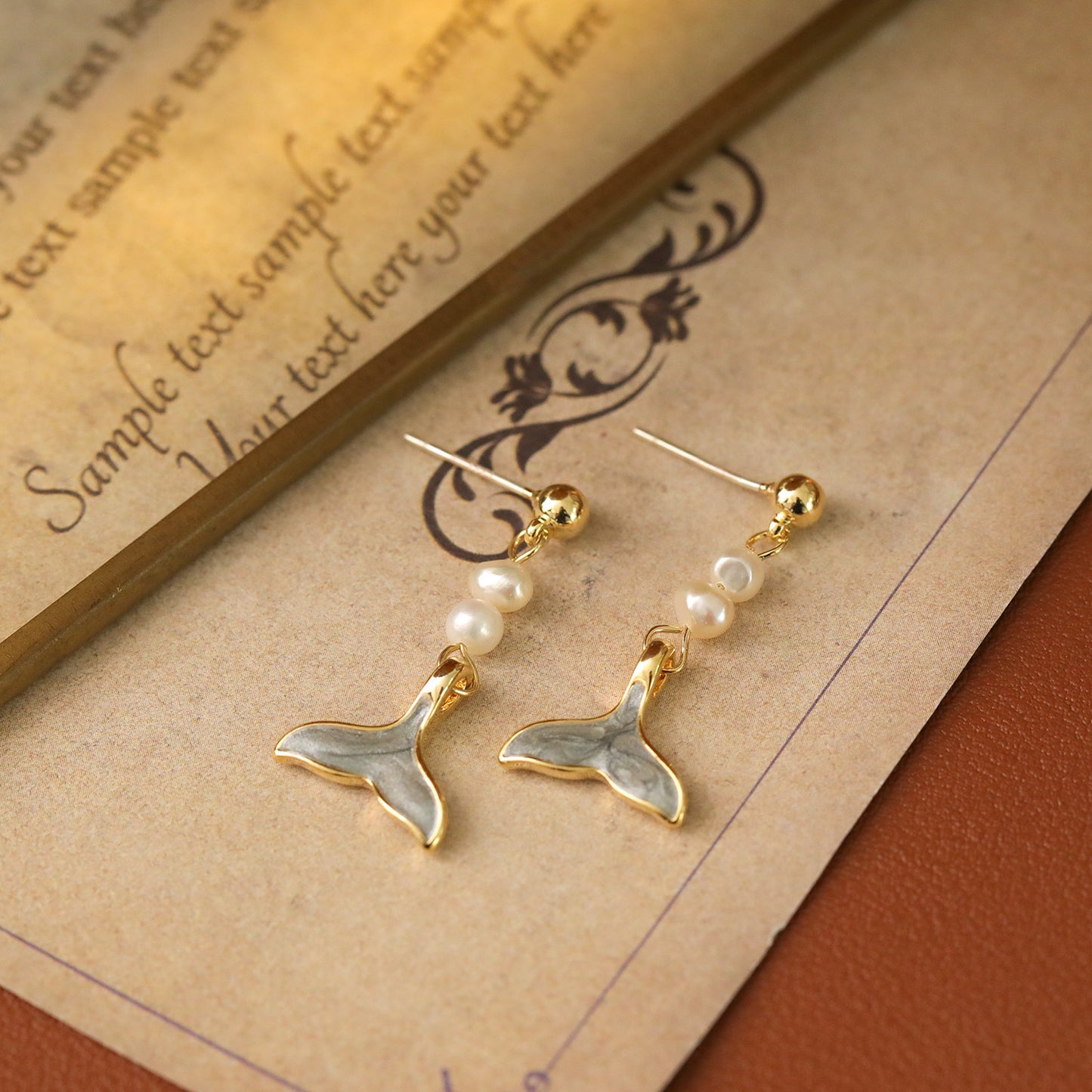 Mermaid Tail Earrings