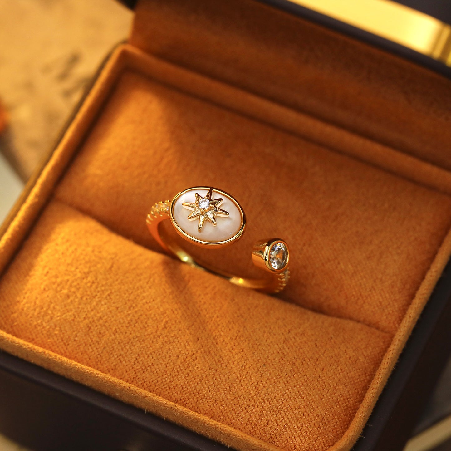 Celeste Starburst Ring