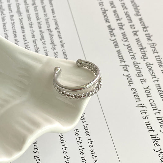 Stacked Braided Ring