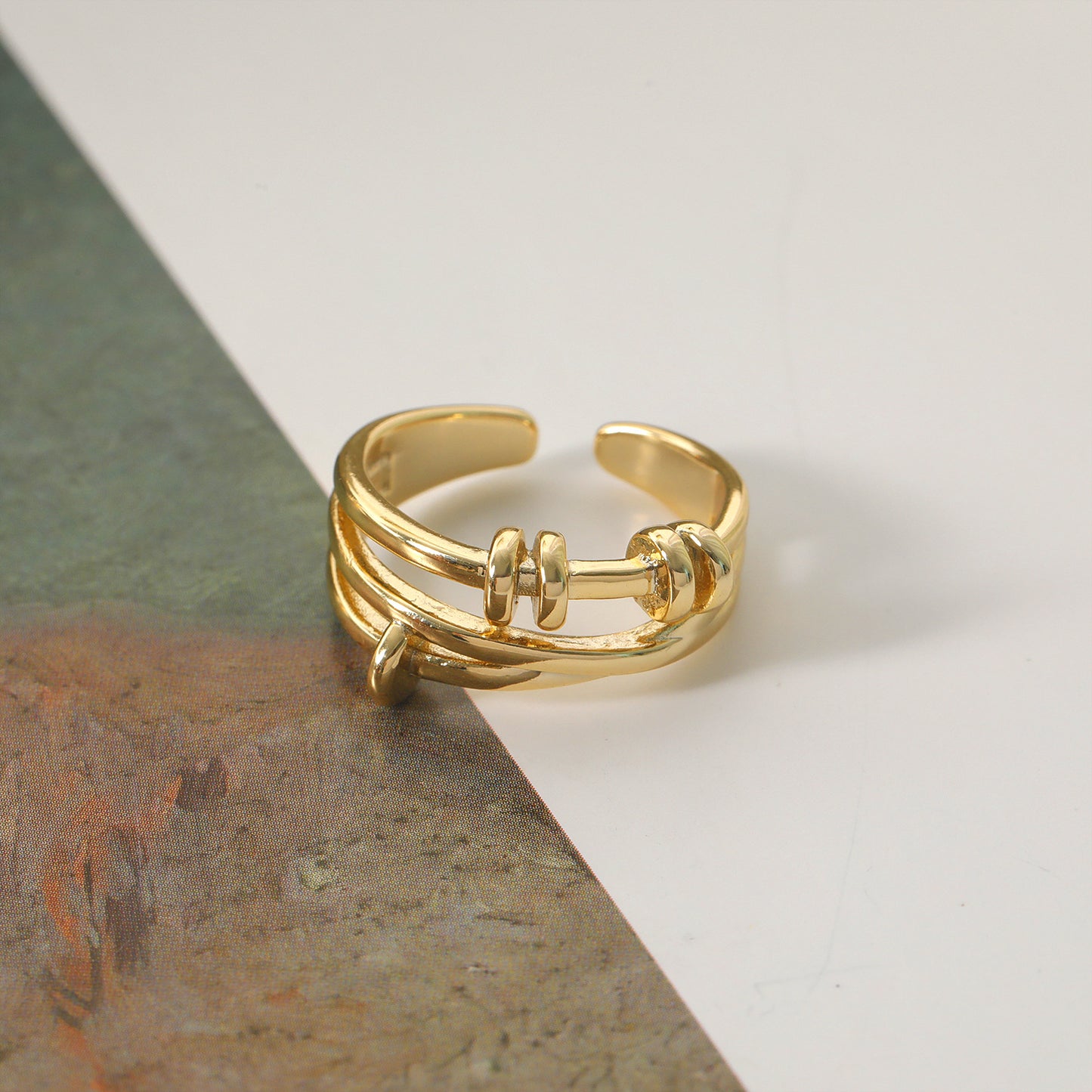 Metal Knot Ring